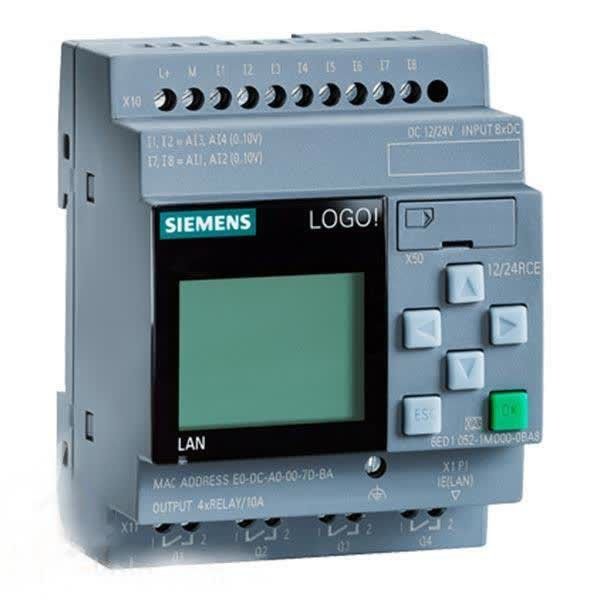 مینی PLC زیمنس LOGO! 12/24RCE مدل 6ED1052-1MD08-0BA2 – ۸