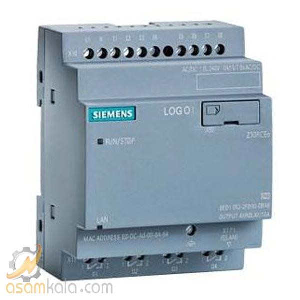 لوگو مینی سی پی یو زیمنس CPU LOGO! 12/24RCEO 8 6ED1052-2MD00-0BA8